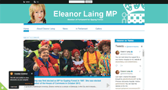 Desktop Screenshot of eleanorlaing.com